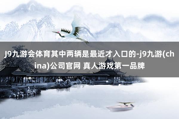 J9九游会体育其中两辆是最近才入口的-j9九游(china)公司官网 真人游戏第一品牌