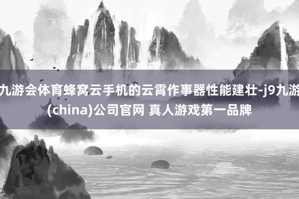 九游会体育蜂窝云手机的云霄作事器性能建壮-j9九游(china)公司官网 真人游戏第一品牌
