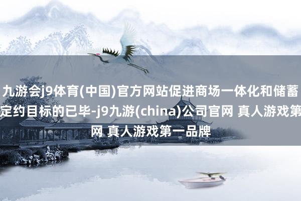 九游会j9体育(中国)官方网站促进商场一体化和储蓄与投资定约目标的已毕-j9九游(china)公司官网 真人游戏第一品牌