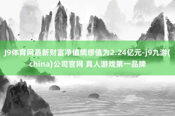 J9体育网最新财富净值绸缪值为2.24亿元-j9九游(china)公司官网 真人游戏第一品牌